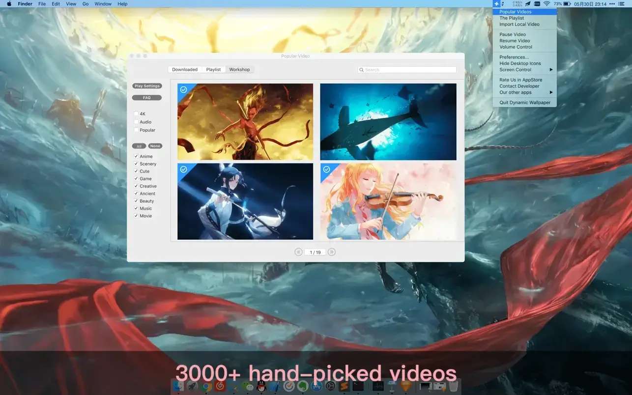 Live Wallpaper & Themes 4K Pro screenshot 2